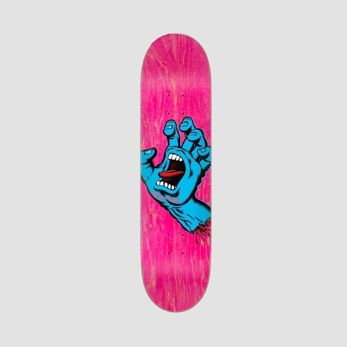 Santa Cruz Screaming Hand Skateboard Deck Pink - 7.8"