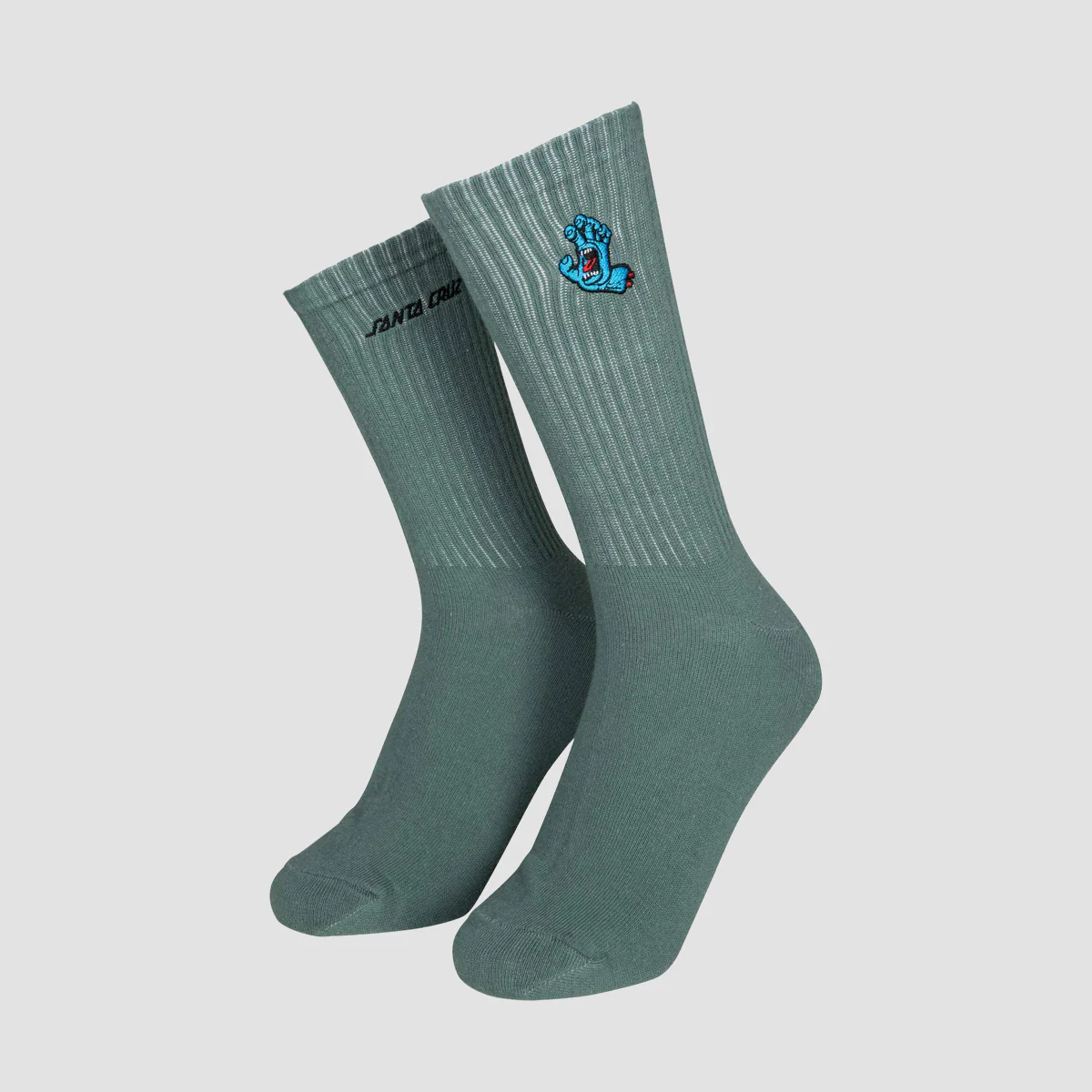 Santa Cruz Screaming Mini Hand Socks Moon Rock