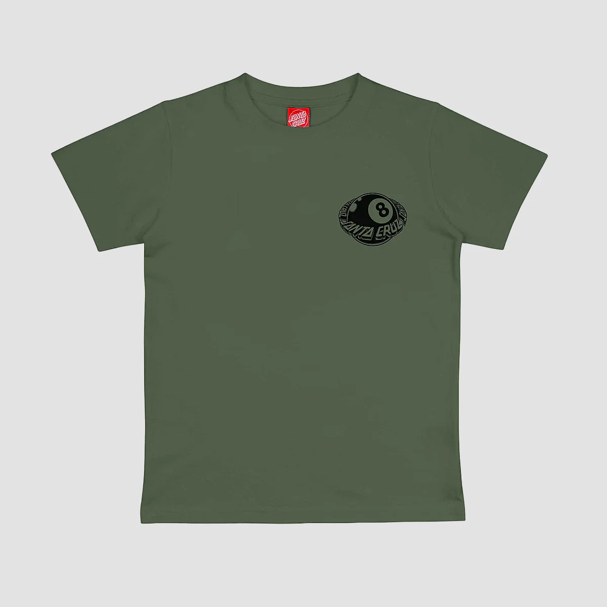 Santa Cruz Winkowski Eighth Planet T-Shirt Dark Moss - Kids - Image 2