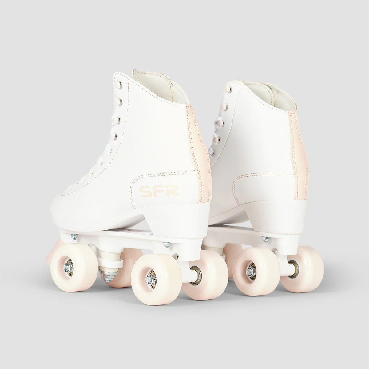 SFR Figure Quad Skates White/Pink - Image 2
