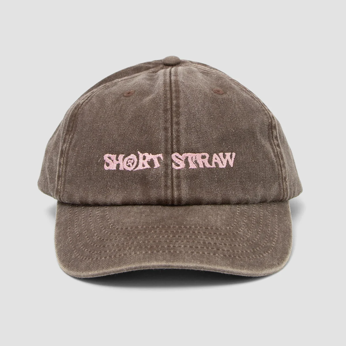 Short Straw Cap Faded/Pink - Image 2