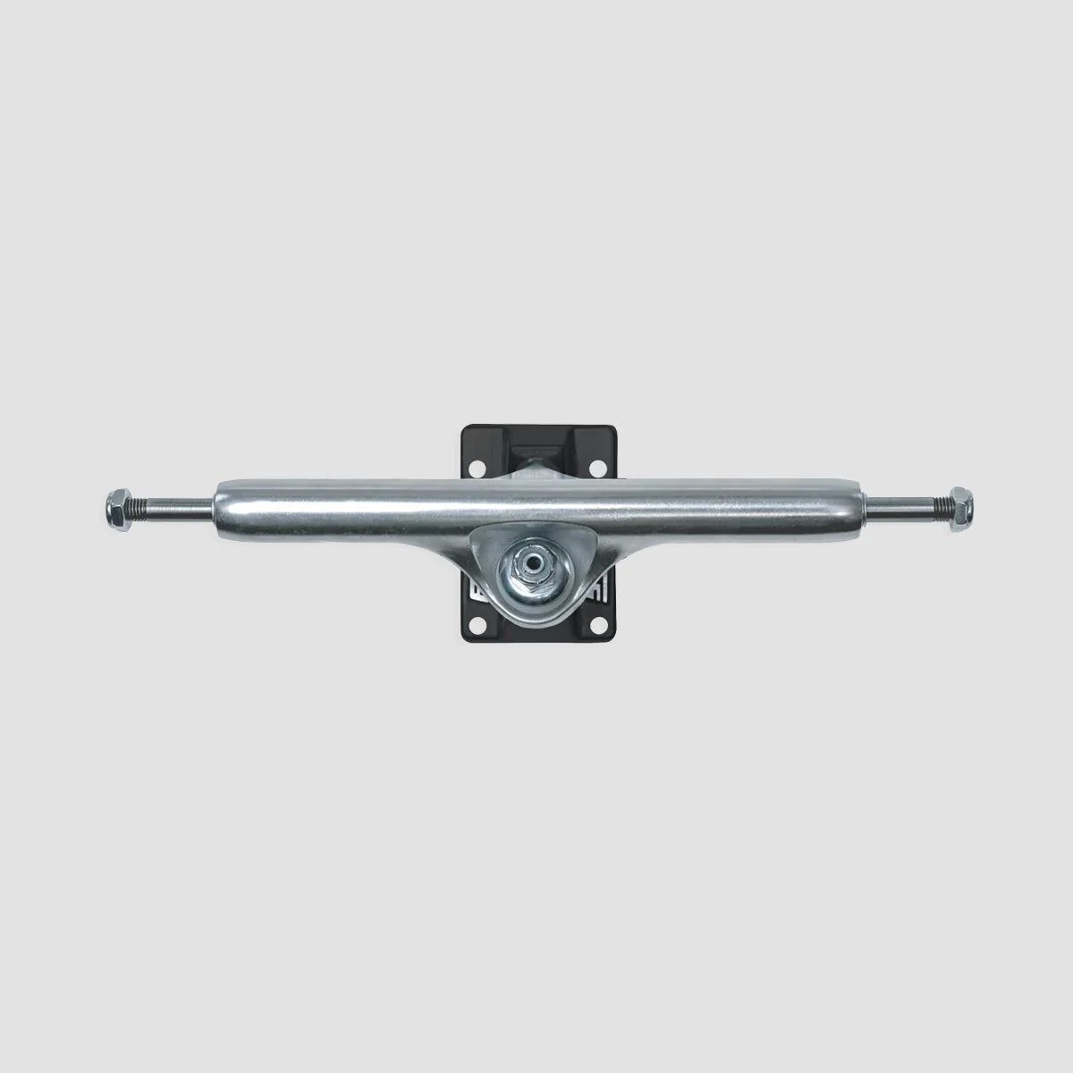 Slappy ST1 Hollow Wide Boy Skateboard Trucks 1 Pair Polished/Black - 10.5" - Image 3