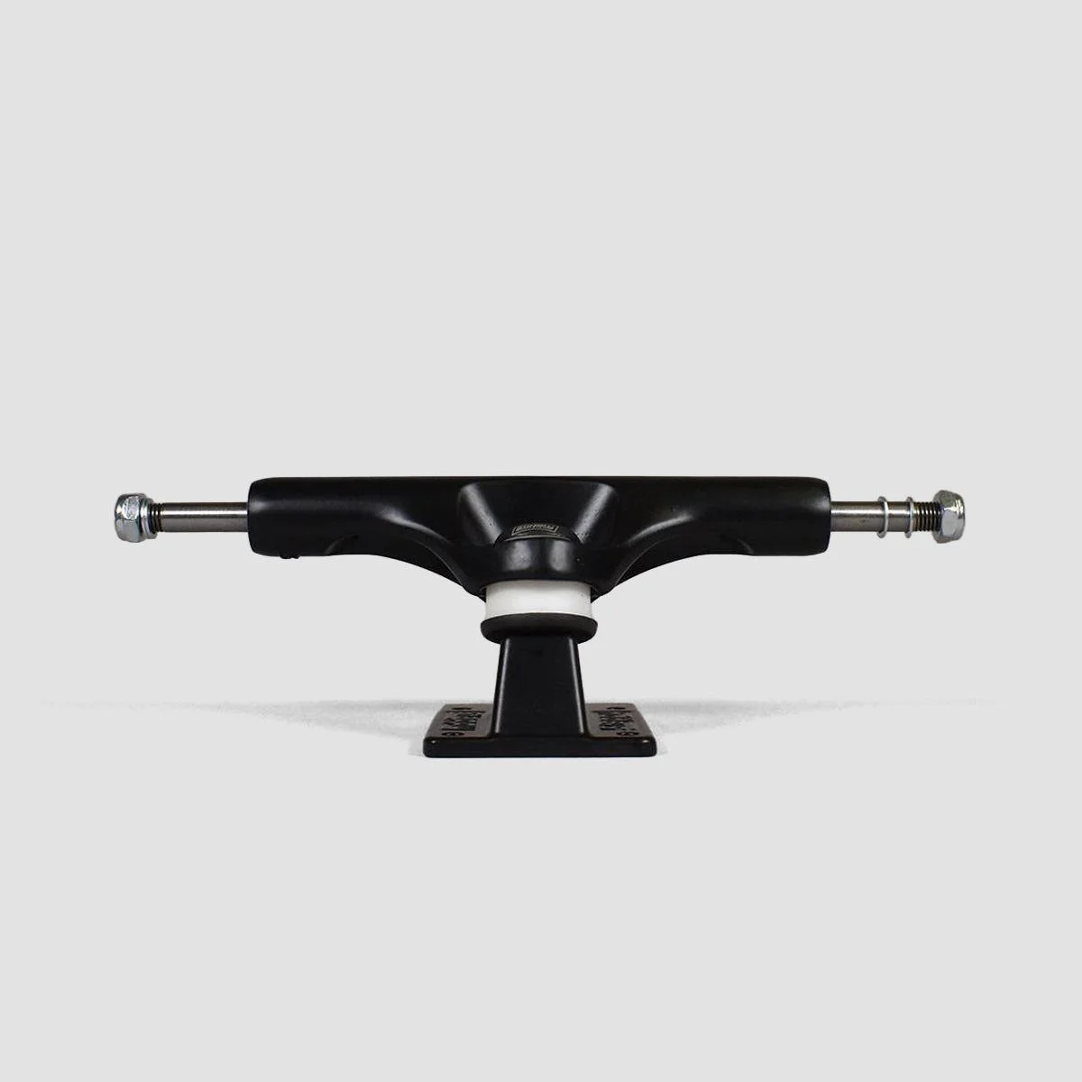 Slappy ST1 Inverted Hollow Lights/Ultra Low Kingpin Skateboard Trucks 1 Pair Matte Black/Black Gold - 9" - Image 2