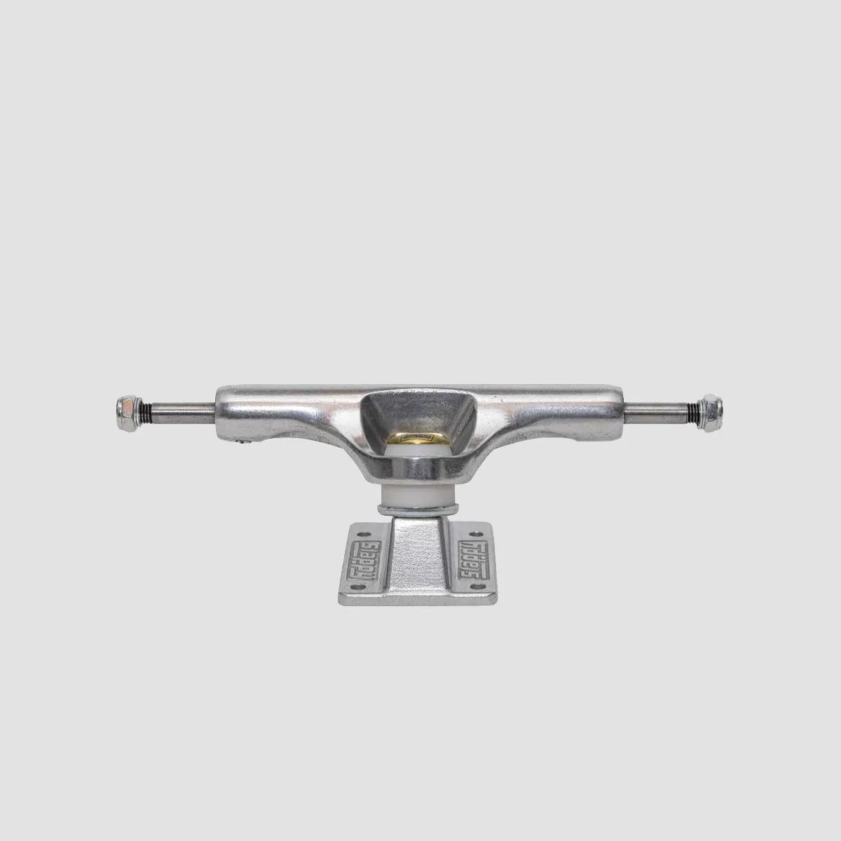Slappy ST1 Inverted Hollow Lights/Ultra Low Kingpin Skateboard Trucks 1 Pair Polished/Gold - 8.75" - Image 3
