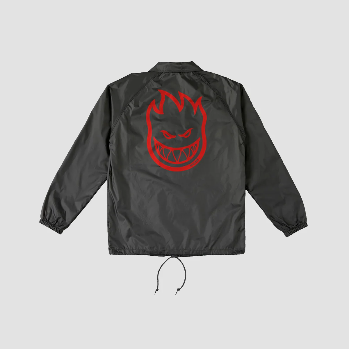 Spitfire Bighead Fill Double Windbreaker Jacket Black/Red - Image 2