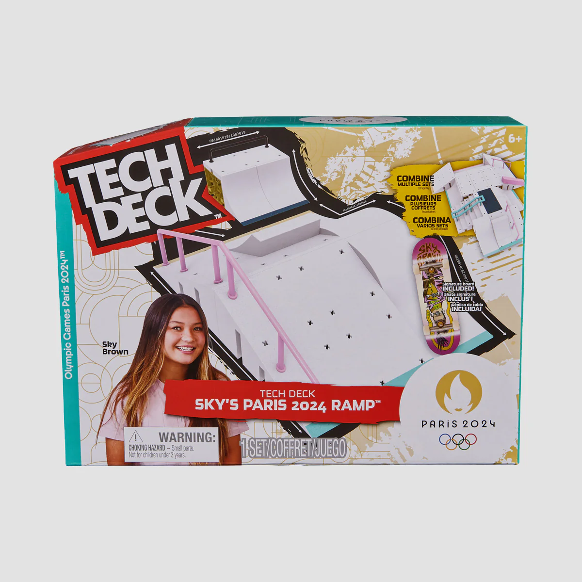 Tech Deck Olympic X-Connect Sky's Paris 2024 Ramp
