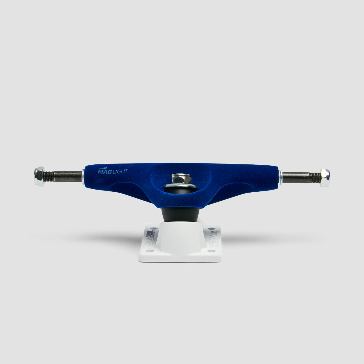 Tensor Mag Light Lo Velvet 5.25 Skateboard Trucks 1 Pair Blue/White - 8" - Image 2