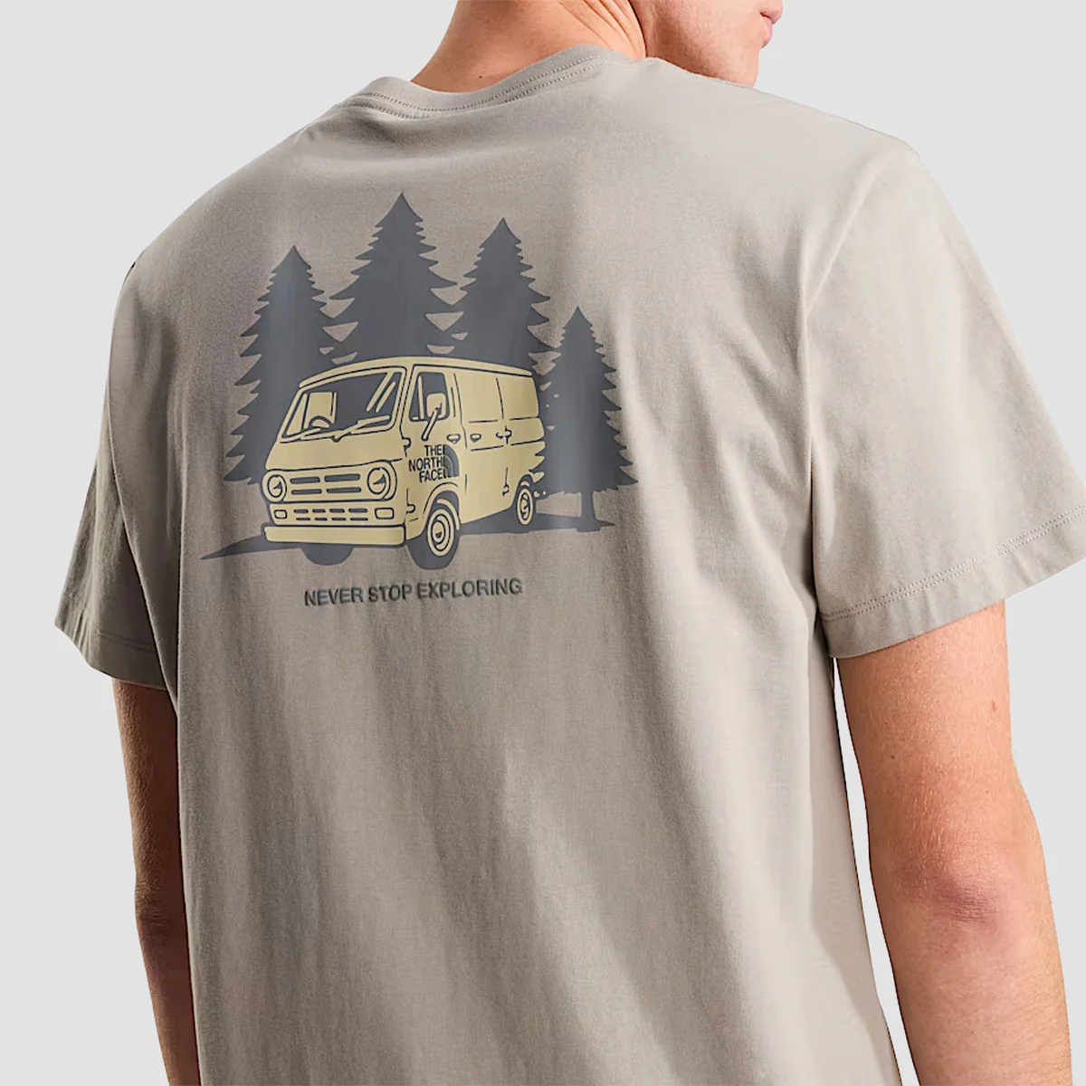 The North Face Van Life Relaxed T-Shirt Stone Slab - Image 3