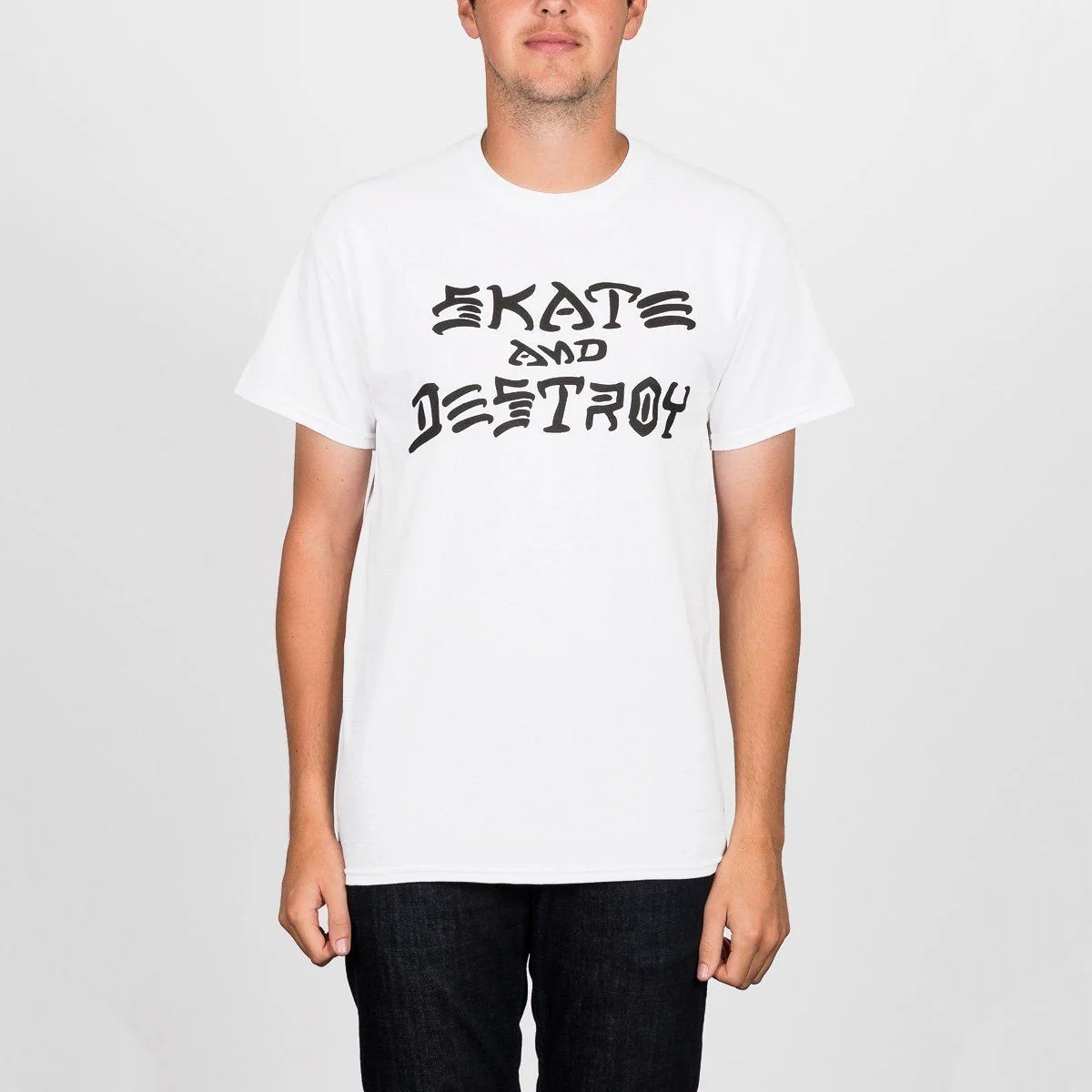 Thrasher Skate And Destroy T-Shirt White