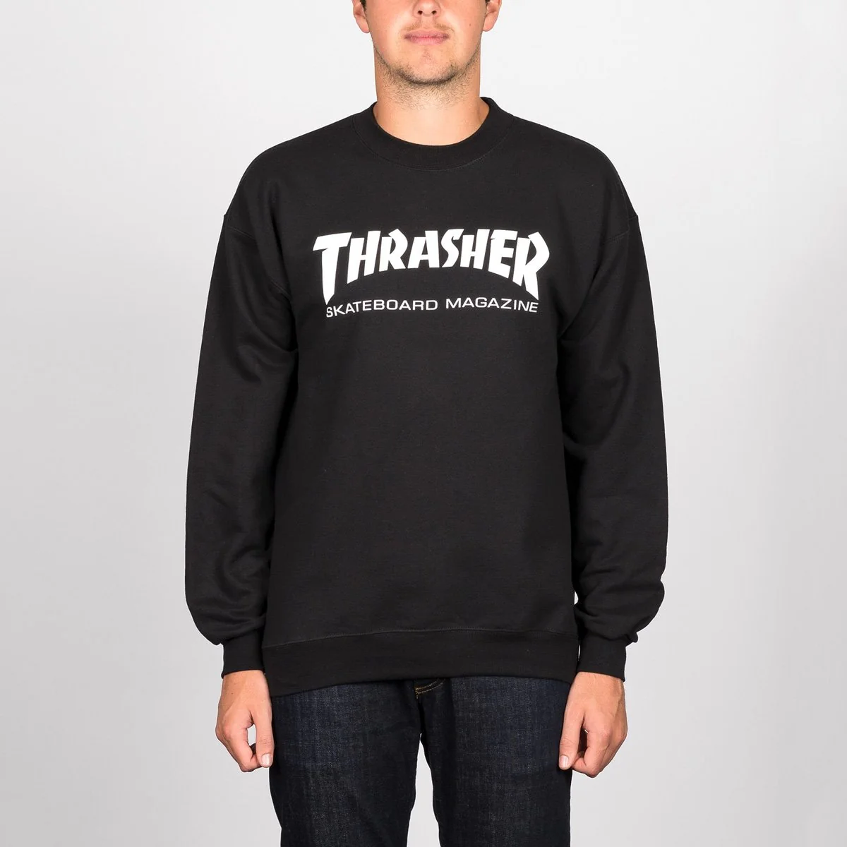 Thrasher Skate Mag Crew Sweat Black