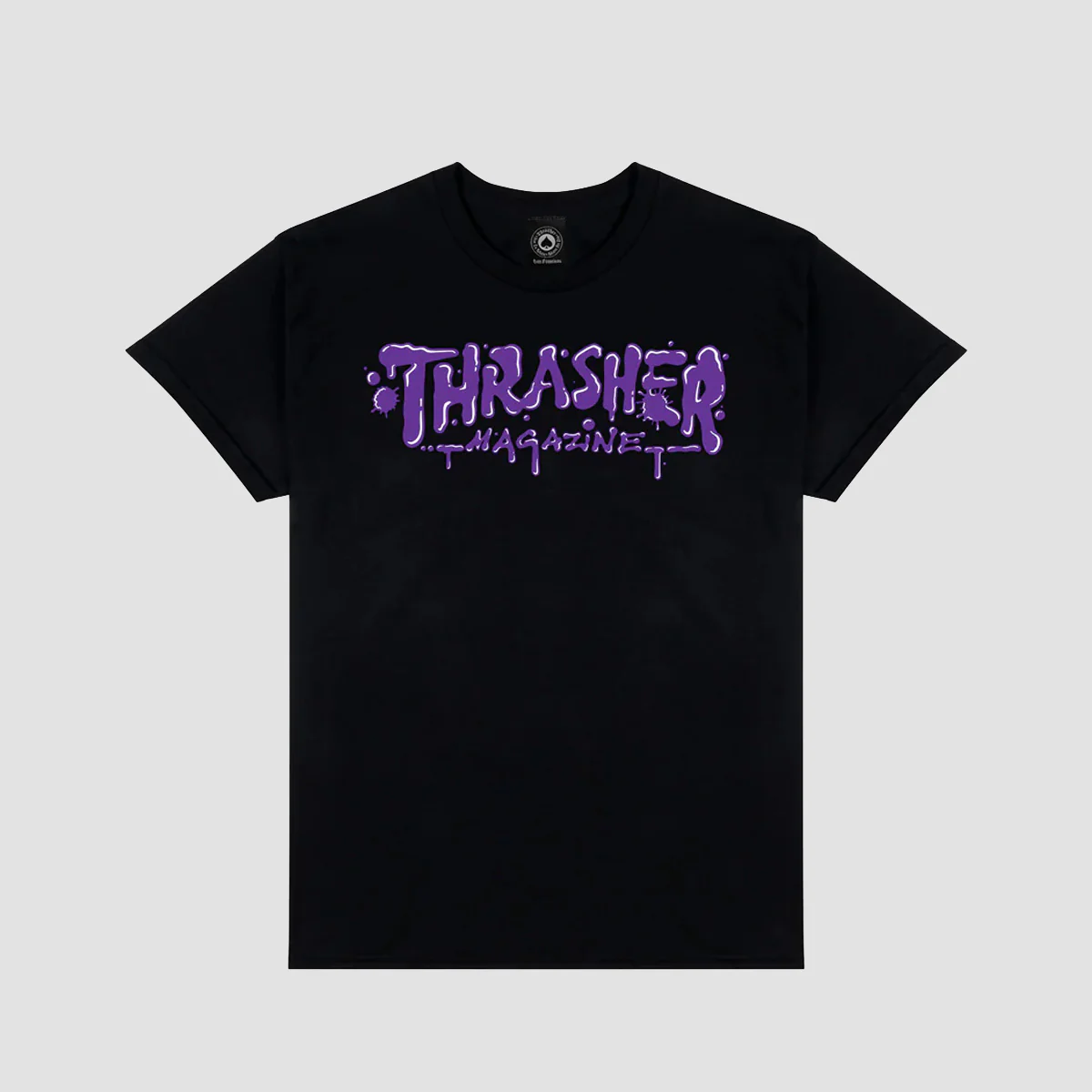 Thrasher Wet Paint T-Shirt Black
