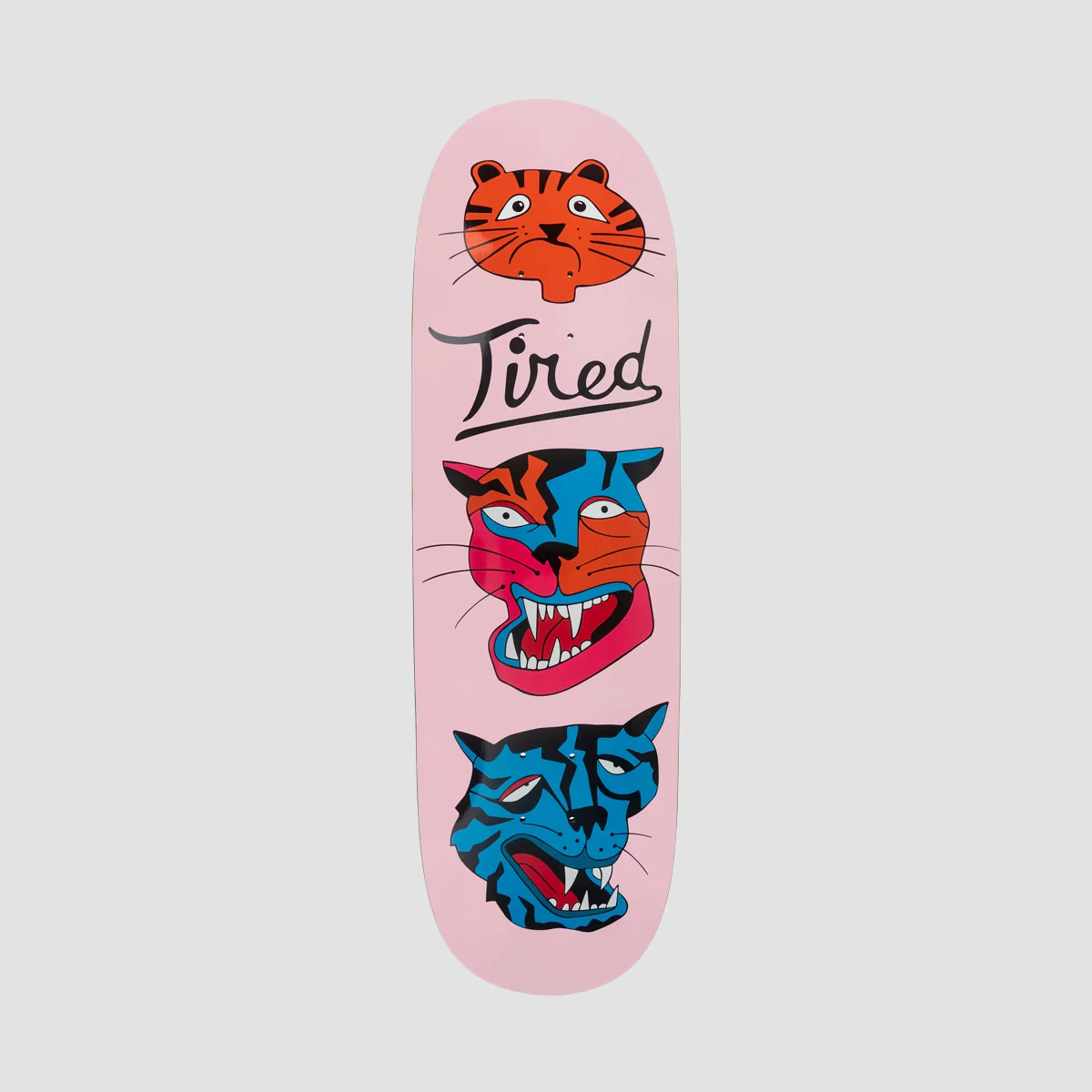 Tired The Rounders Chuck Skateboard Deck - 9.125"