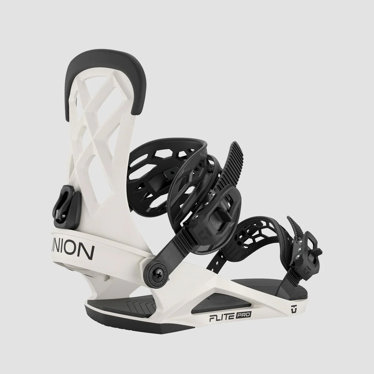 Union Flite Pro Snowboard Bindings Bone