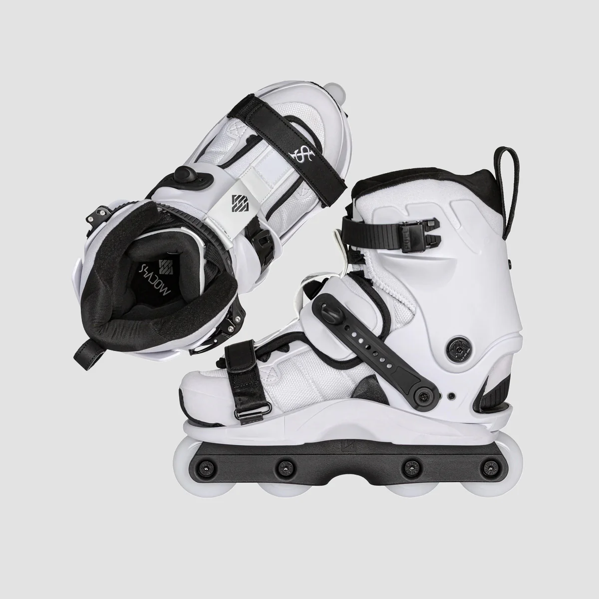 USD Shadow Team Aggressive Inline Skates White - Image 2