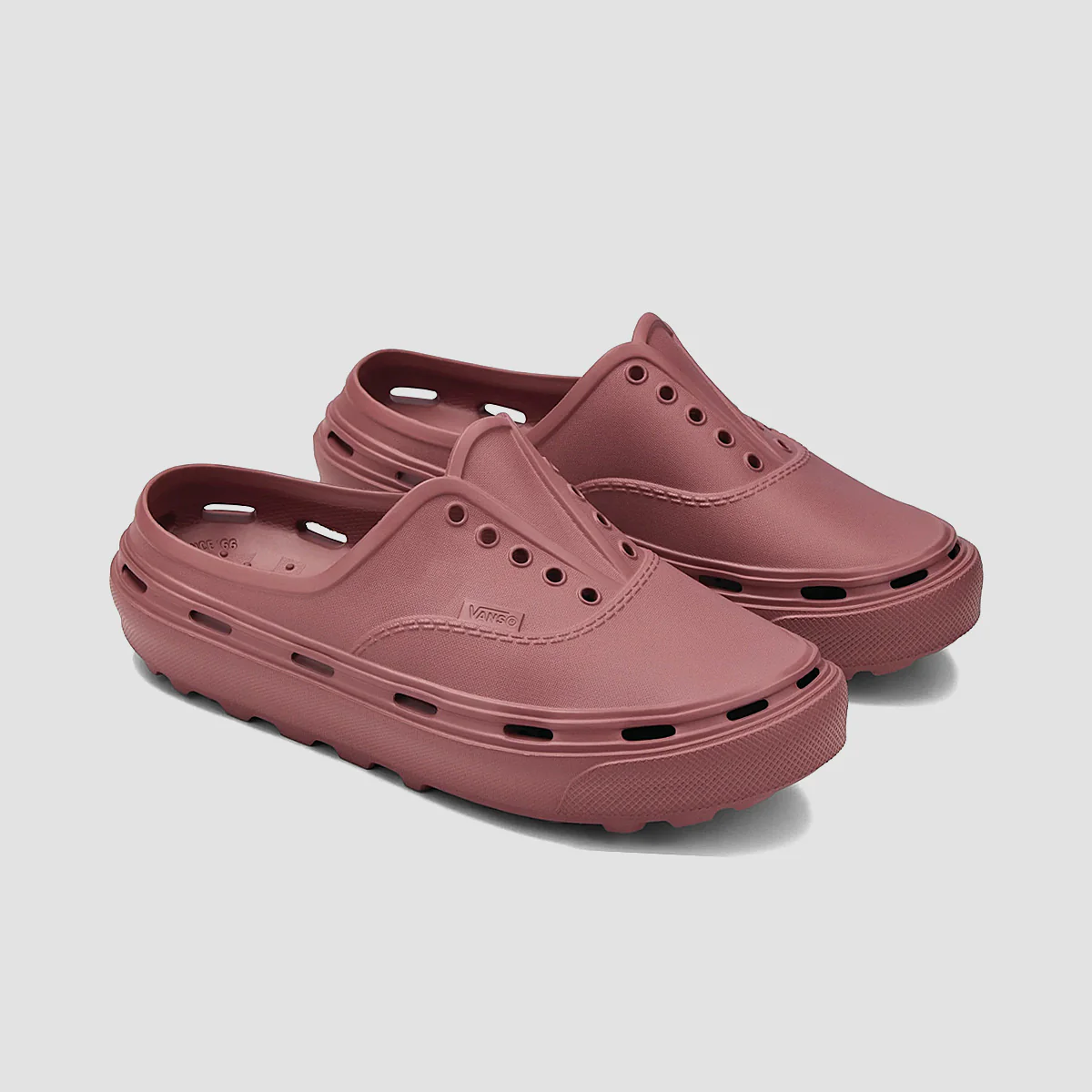 Vans Authentic Foam Mule Shoes - Dusky Rose - Image 3