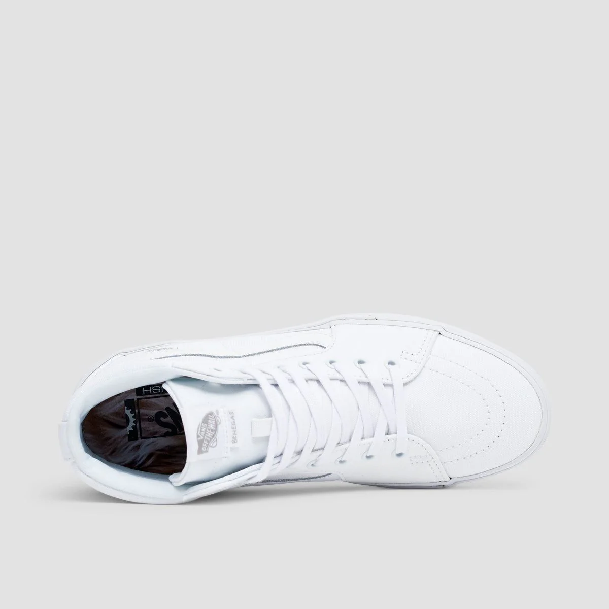 Vans BMX Sk8-Hi Shoes - Perris Benegas White/Grey - Image 4