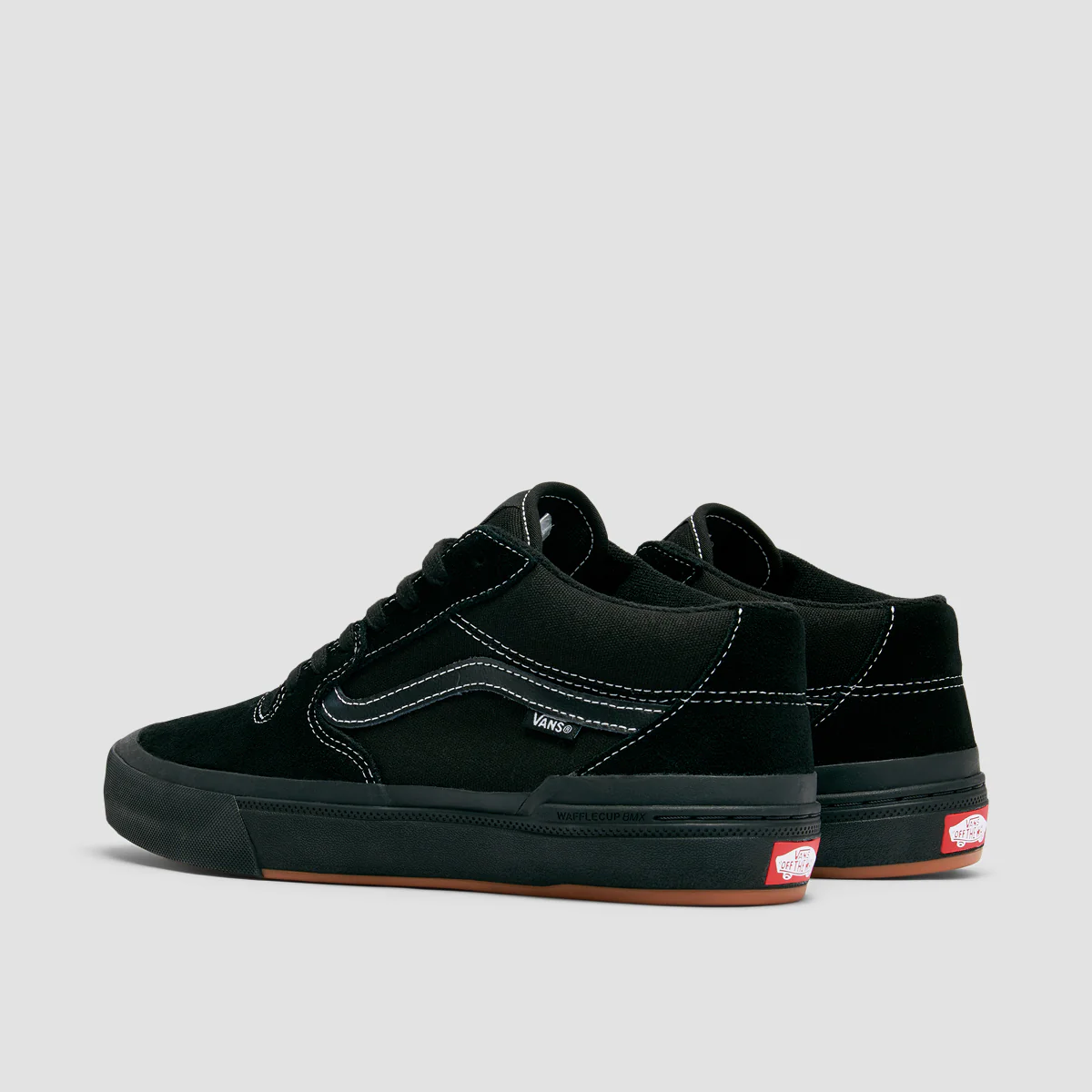 Vans BMX Style 114 Shoes - Black/White/Black - Image 3
