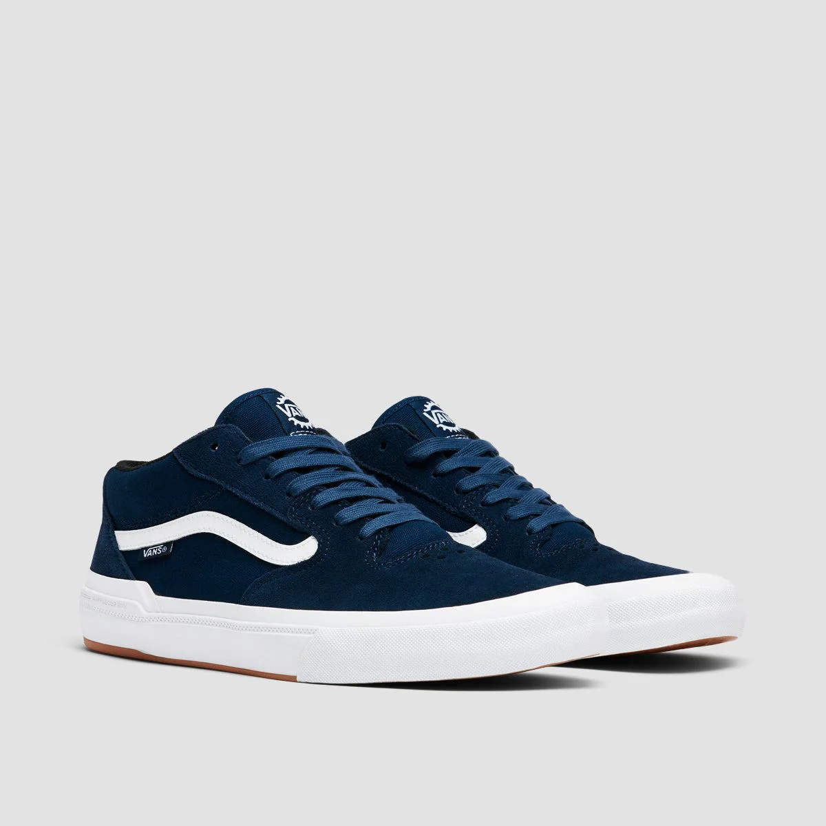 Vans BMX Style 114 Shoes - Navy/White - Image 2
