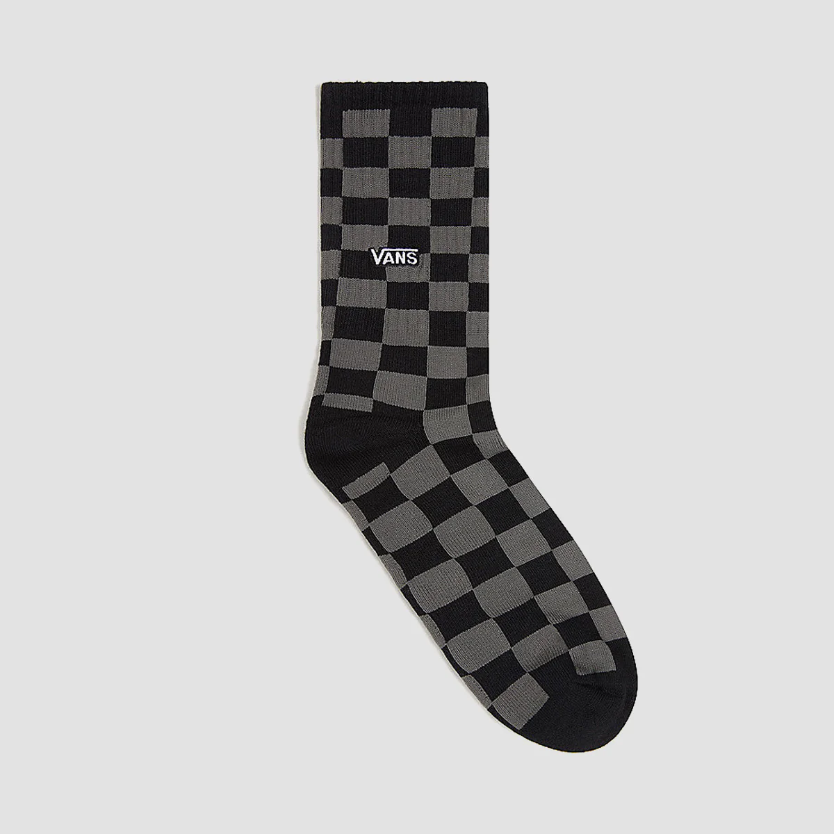 Vans Checkerboard Crew Socks Black/Charcoal