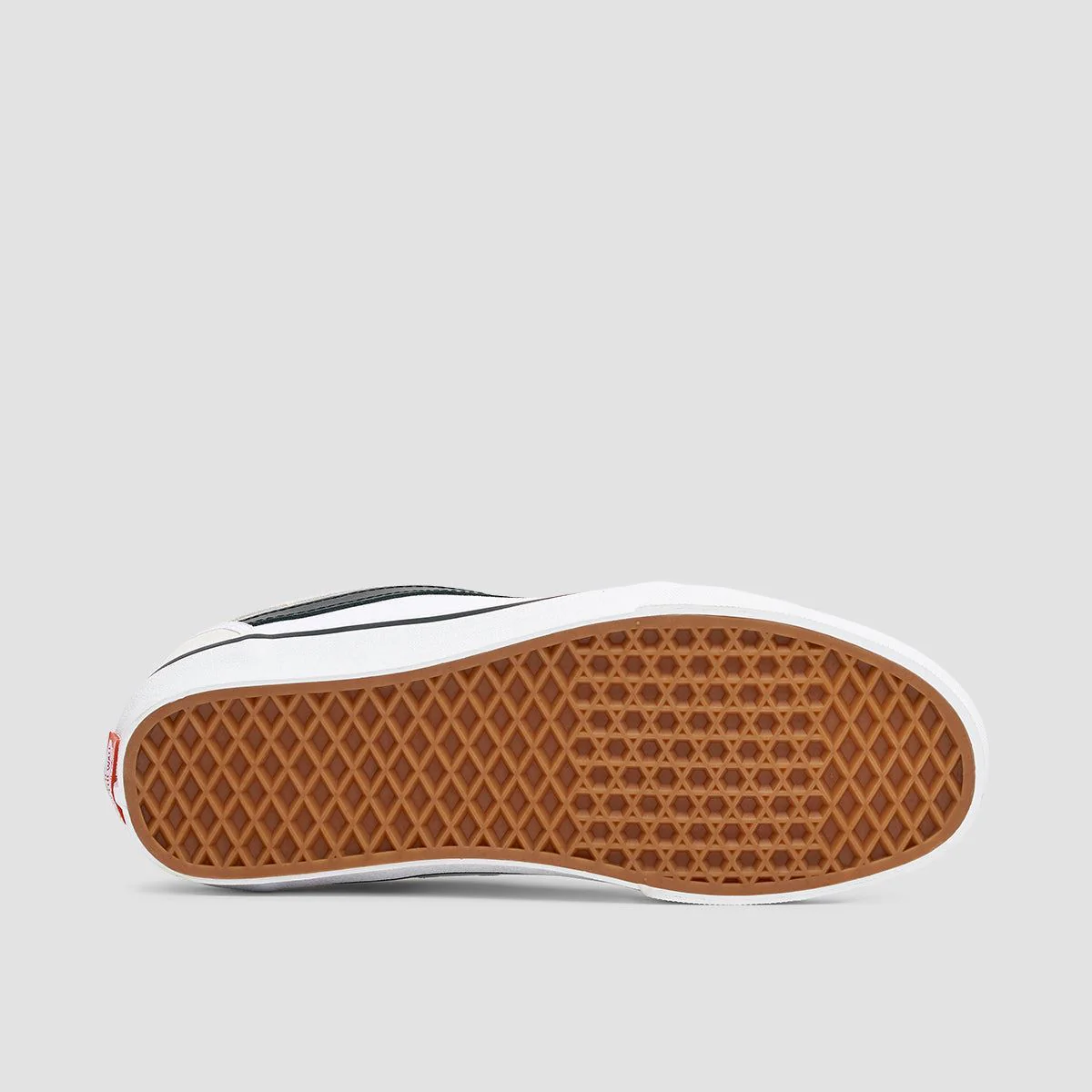 Vans Chukka Low Sidestripe Shoes - White/Black/Gum - Image 5