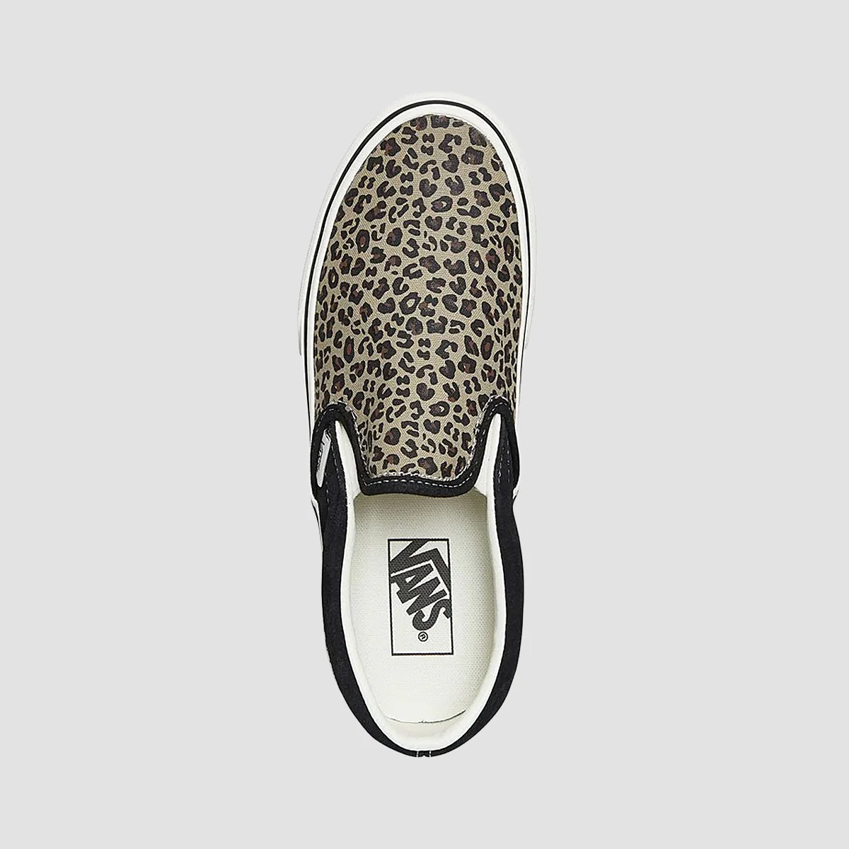 Vans Classic Slip-On Shoes - Black/Leopard - Image 2