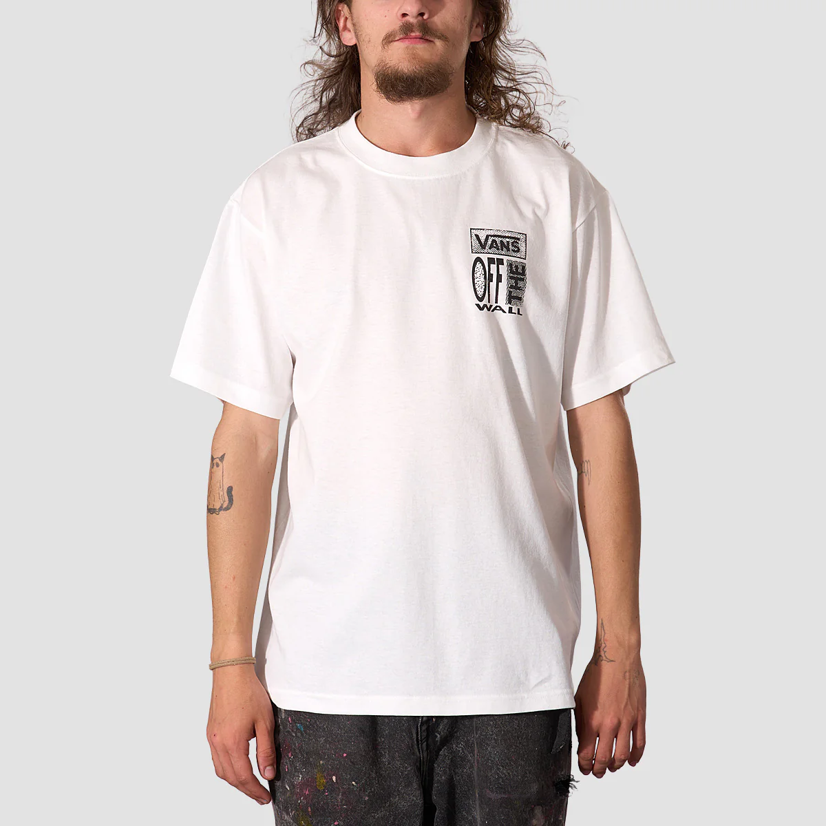 Vans Cut and Paste T-Shirt White