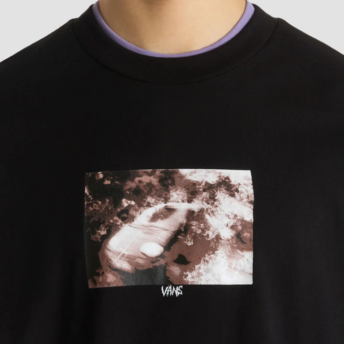 Vans Flammable T-Shirt Black - Image 2