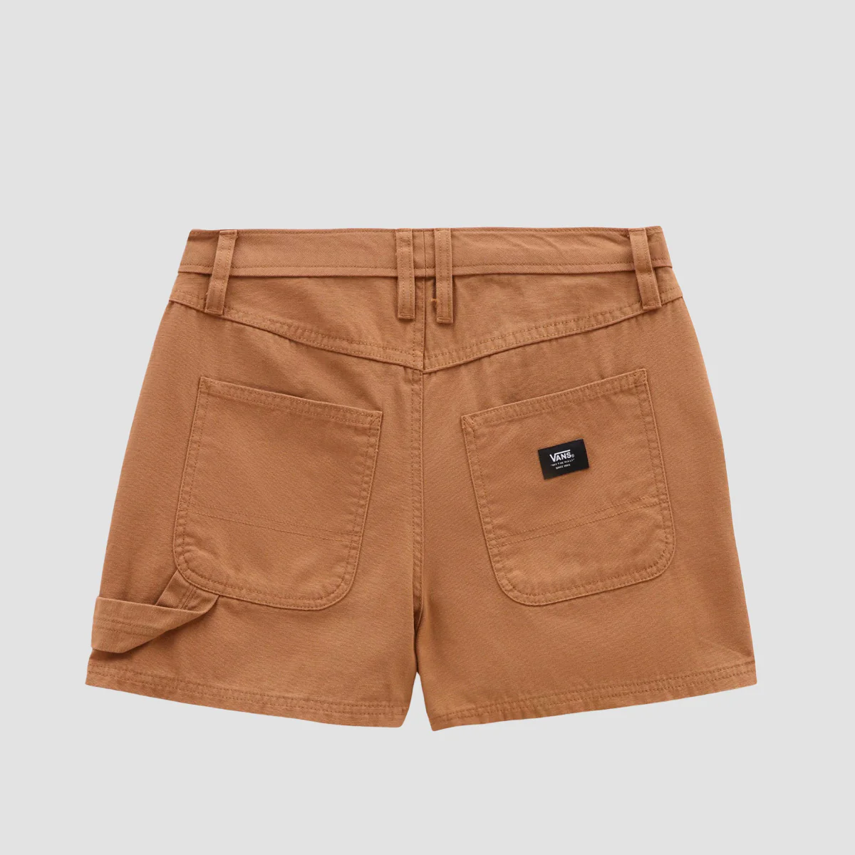 Vans Ground Work Shorts Tobacco Brown - Womens - Image 3