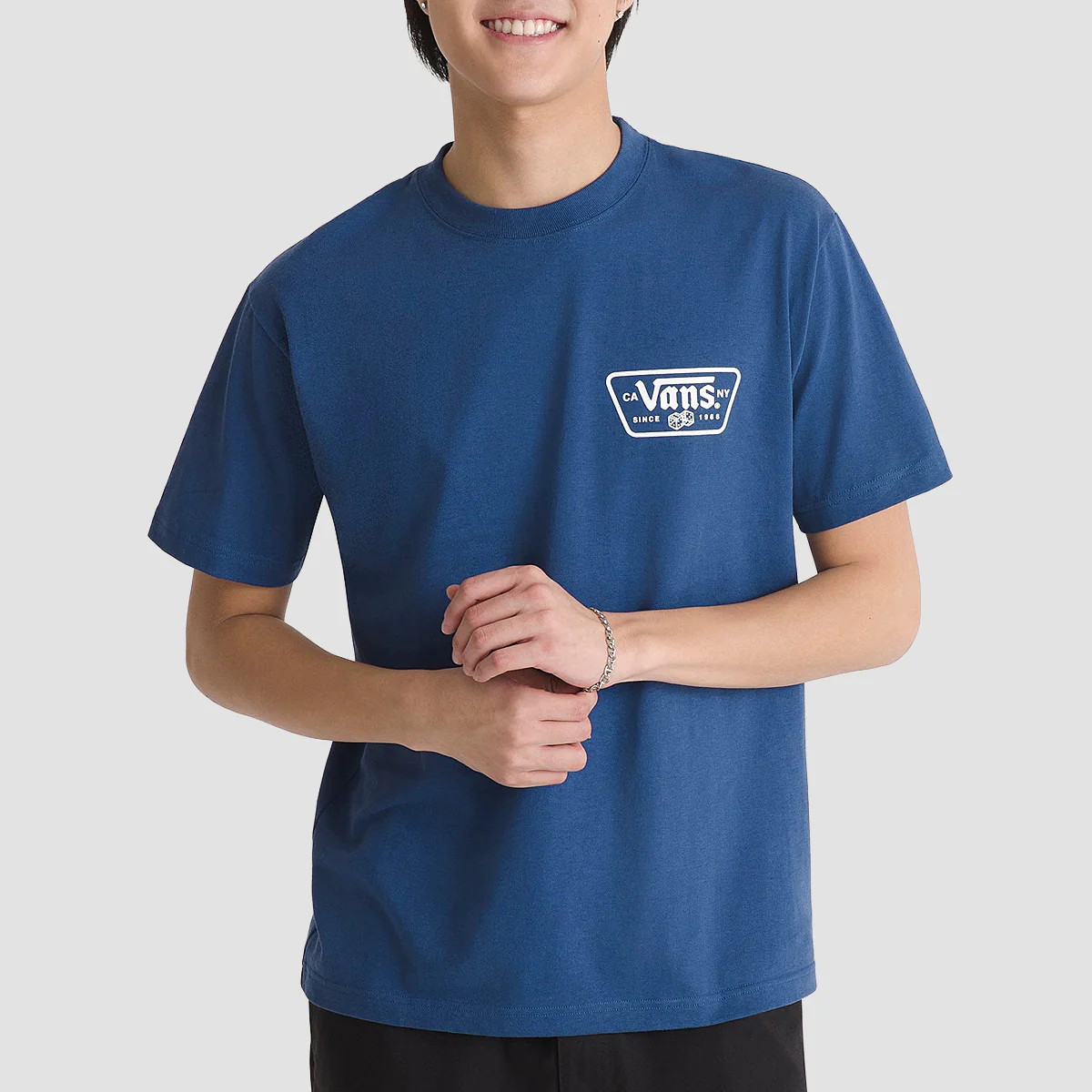 Vans Knu Patch T-Shirt True Navy - Image 2