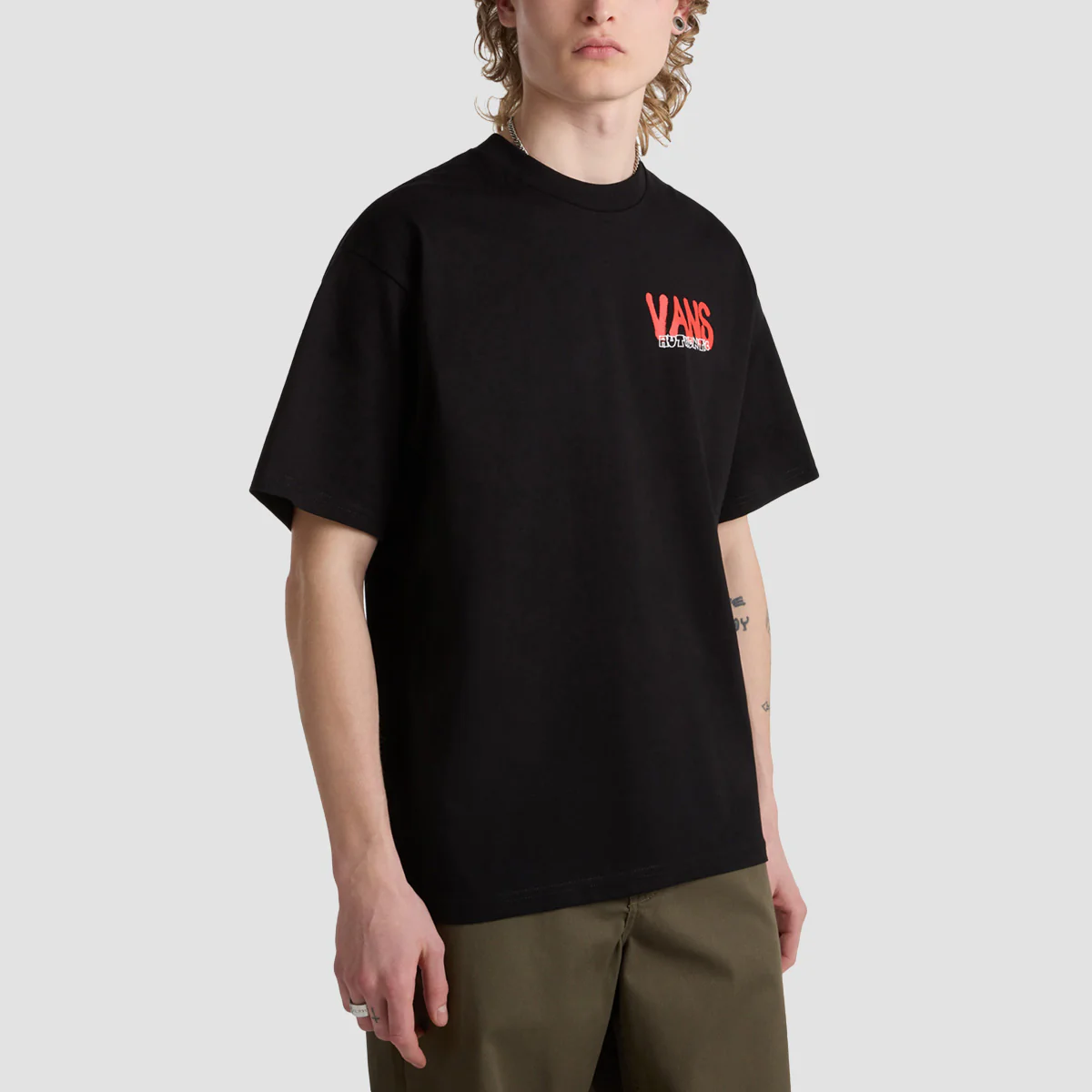 Vans Local Pub Spray Loose T-Shirt Black - Image 2