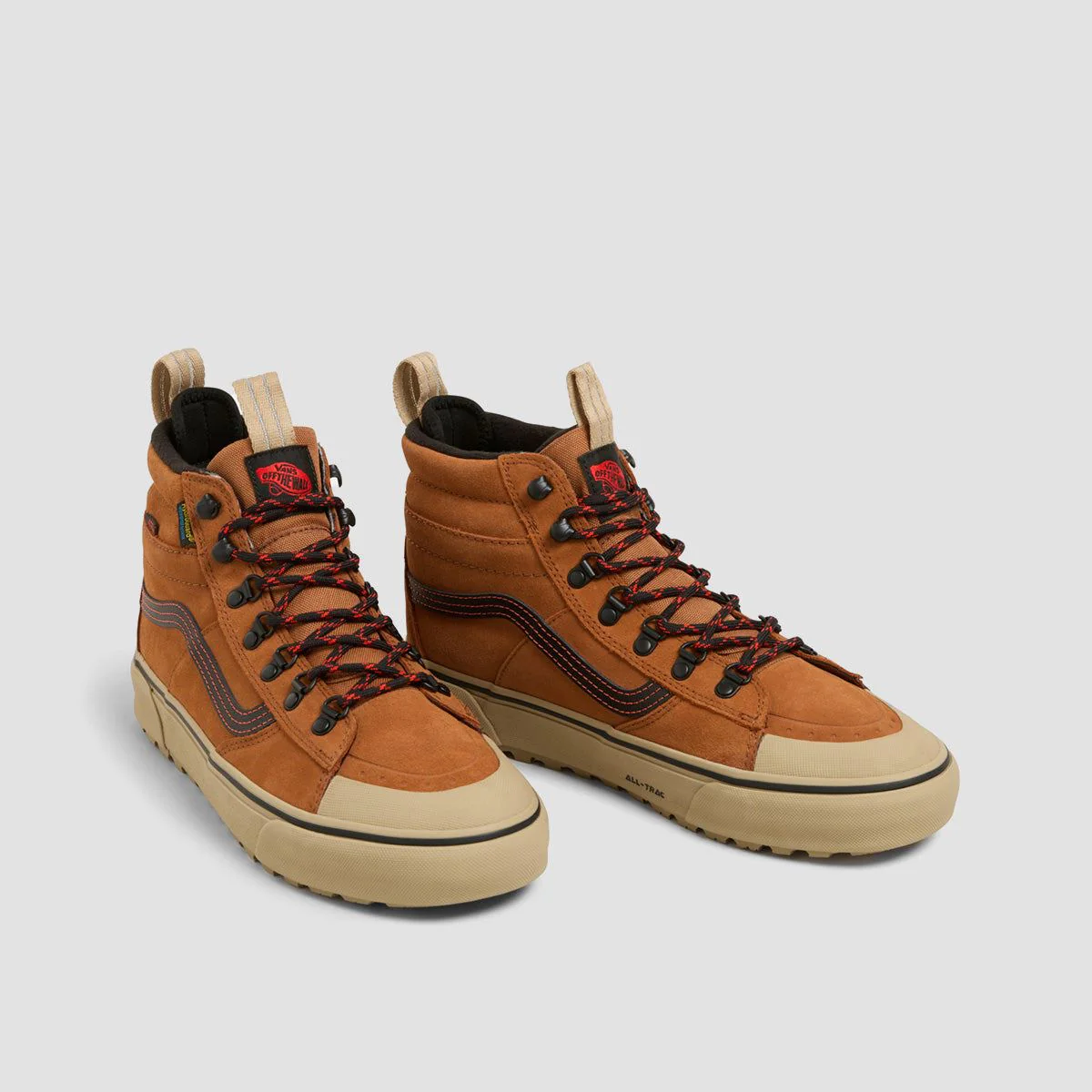 Vans MTE Sk8-Hi DR Waterproof High Top Shoes - Glazed Ginger - Image 2