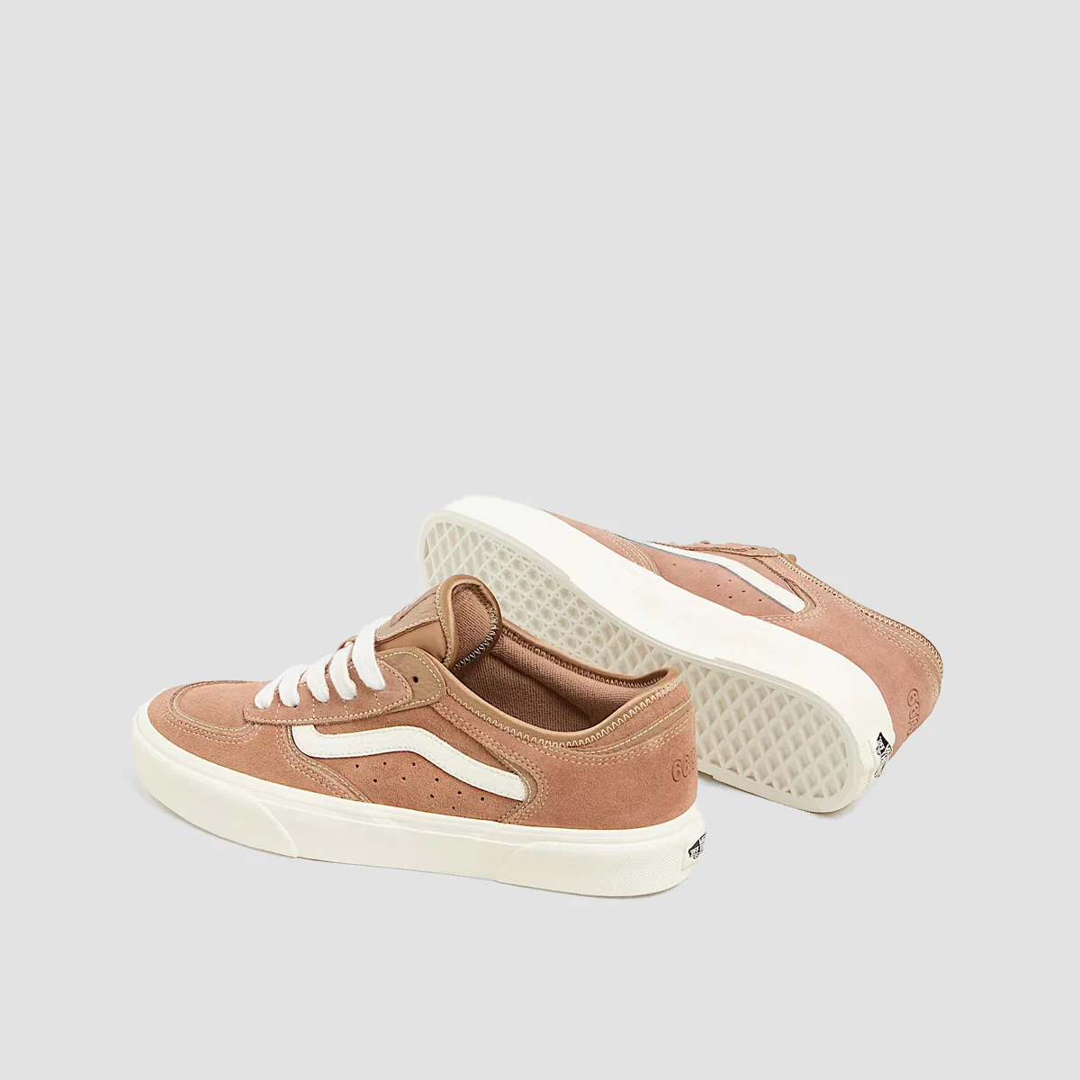 Vans Rowley Classic Shoes - Tan/Brown - Image 3
