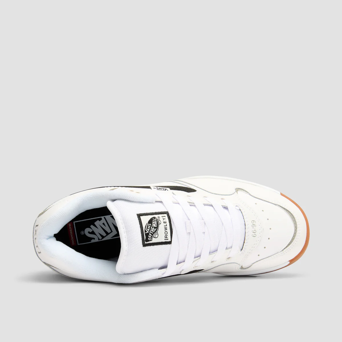 Vans Rowley XLT Shoes - White/Black - Image 4