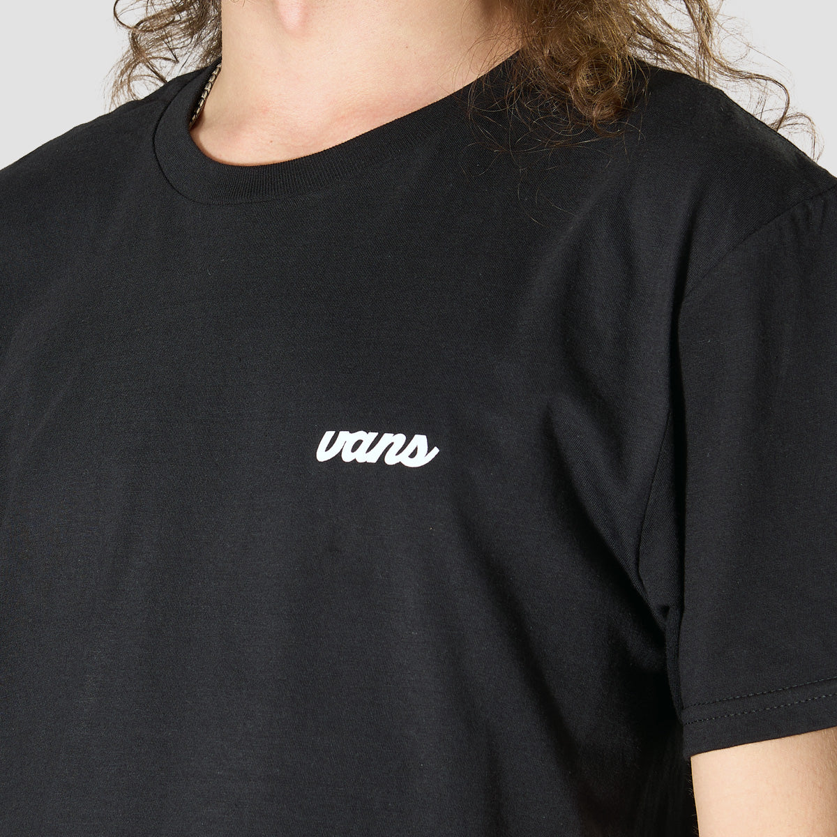 Vans Scripted T-Shirt Black/White - Image 2