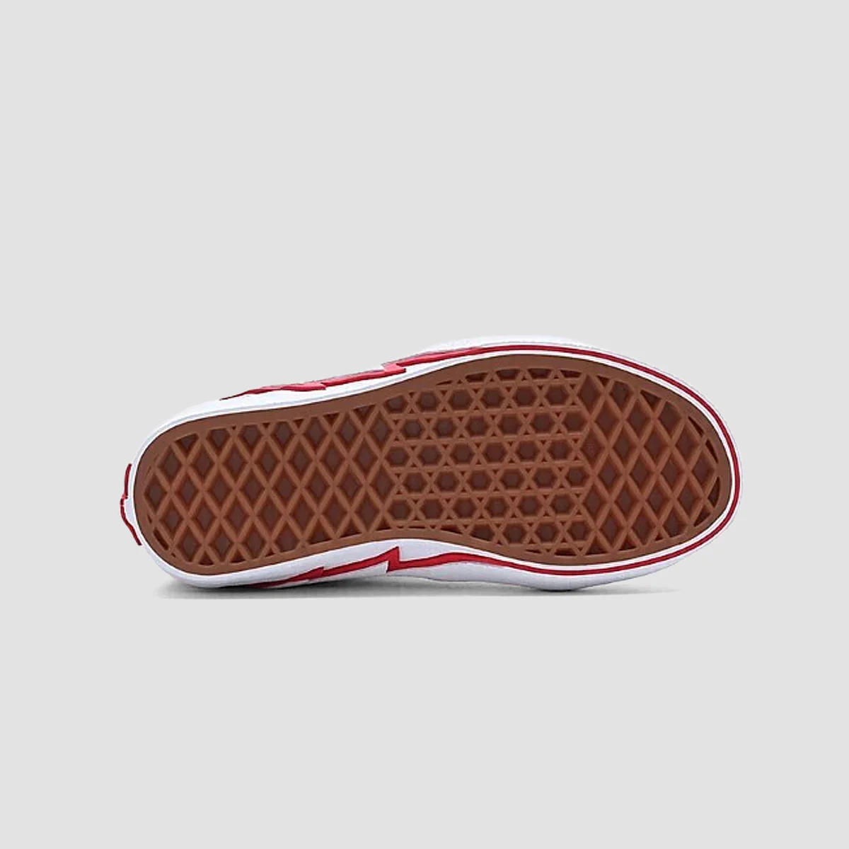 Vans SK8-Hi Top Shoes - Bolt Red/Black - Kids - Image 2