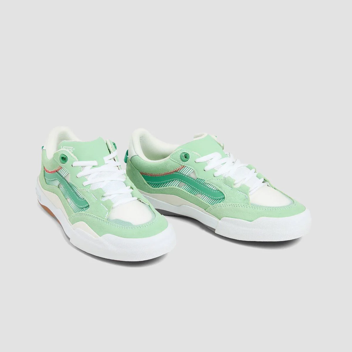 Vans Skate 2 Wayvee Shoes - Green/Gum - Image 2