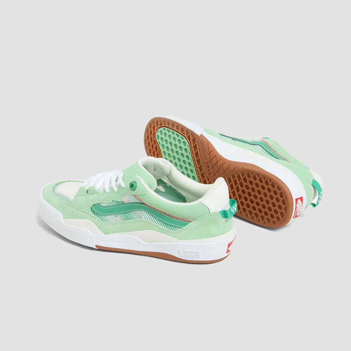 Vans Skate 2 Wayvee Shoes - Green/Gum - Image 3