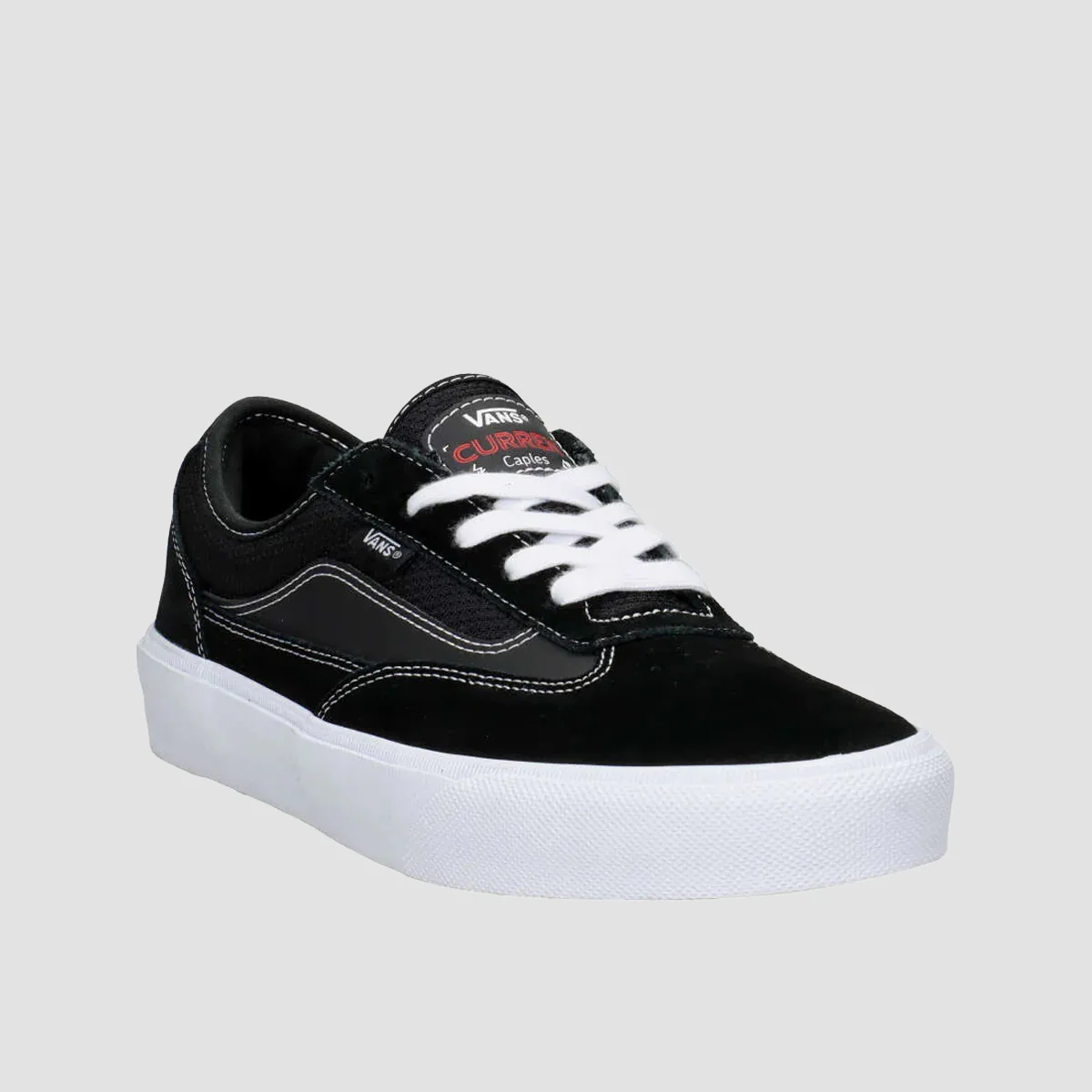 Vans Skate Curren Caples Shoes - Gum Black/White - Image 2