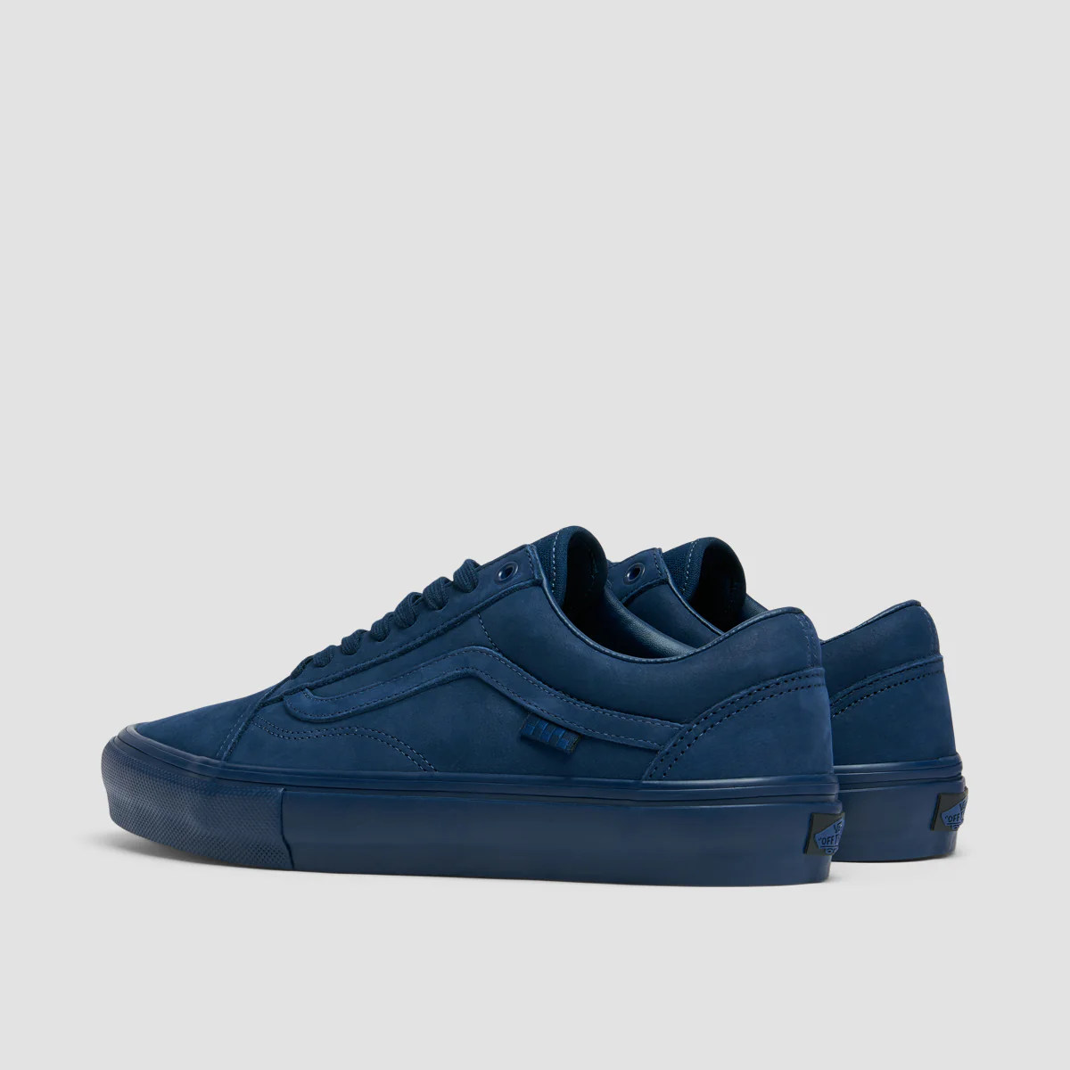 Vans Skate Old Skool Shoes - Mono Dark Blue - Image 3