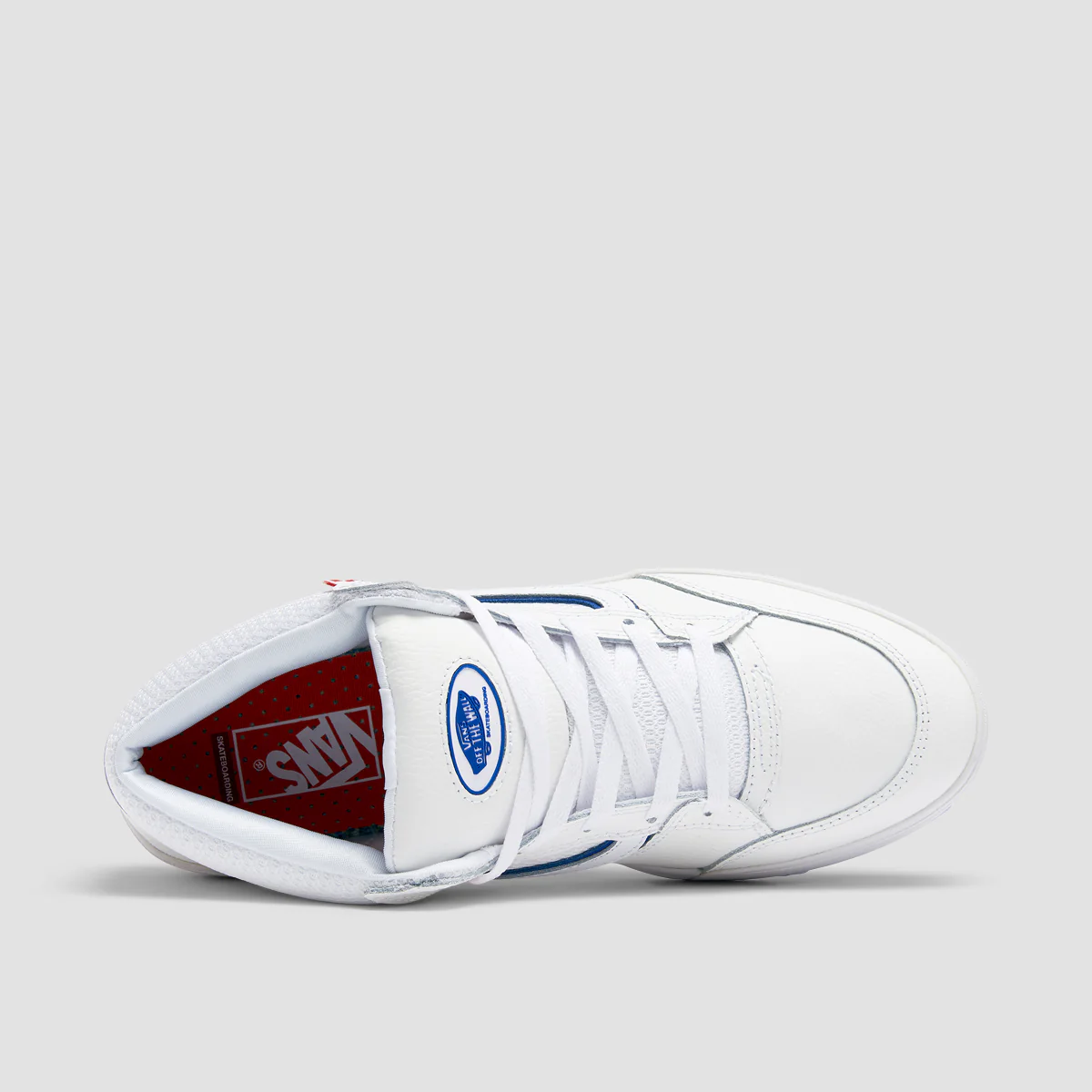 Vans Skate Zahba Mid Top Shoes - Athletic White/Multi - Image 4