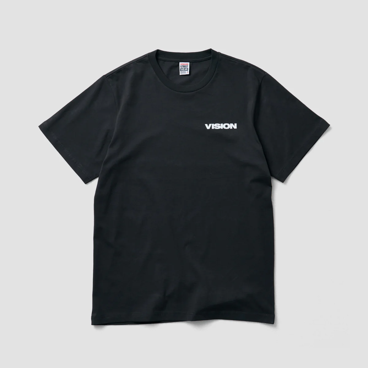 Vision Twist Box Logo T-Shirt Washed Black - Image 2