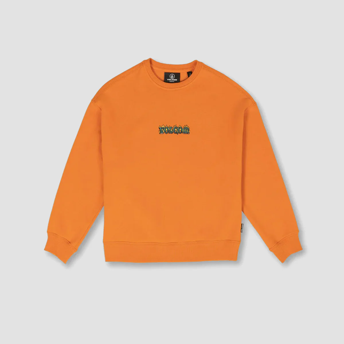 Volcom Alstone Crew Sweatshirt Saffron - Kids