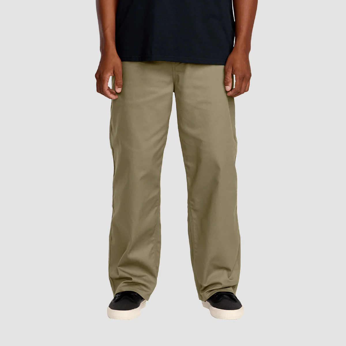 Volcom Billow Loose Fit Chino Pants Brindle
