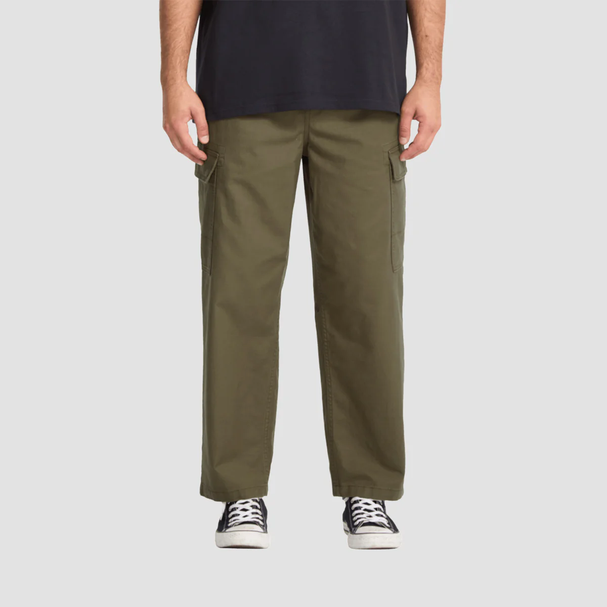 Volcom Billow Tapered EW Cargo Pants Sage Leaf