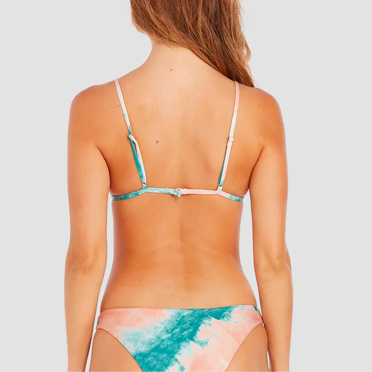 Volcom Blurred Lines Tri Bikini Top Hazey Pink - Womens - Image 2