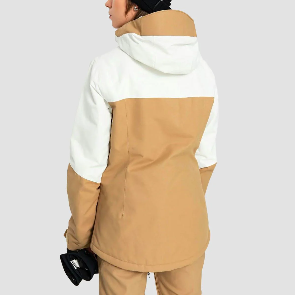 Volcom Bolt Ins Snow Jacket Dark Khaki - Womens - Image 3