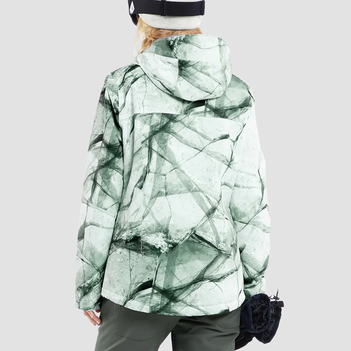 Volcom Bolt Ins Snow Jacket White Ice - Womens - Image 2