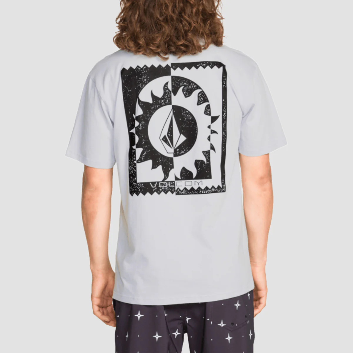 Volcom Burner T-Shirt Light Blue Acid
