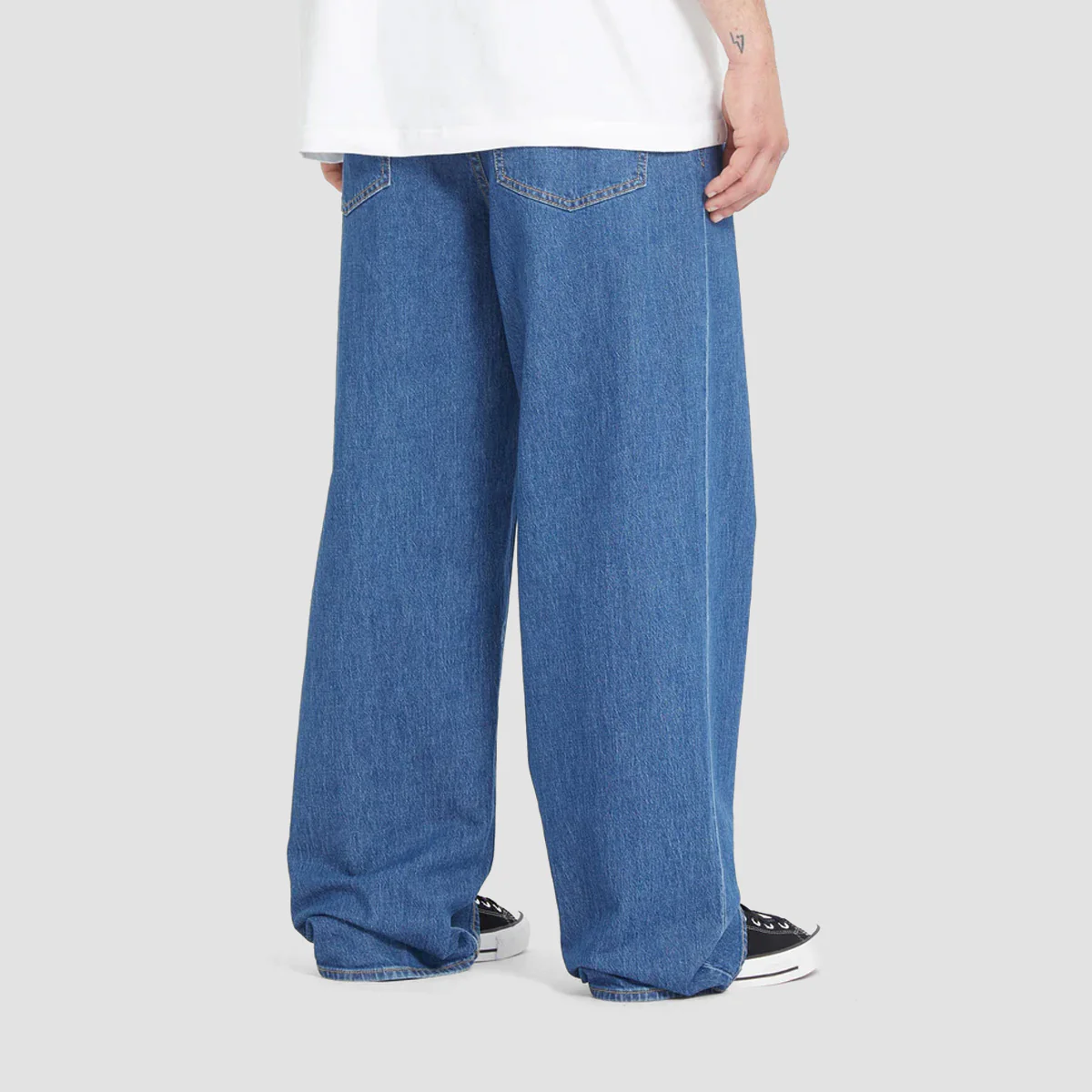 Volcom Chillow Loose Fit Jeans Bold Blue - Image 2