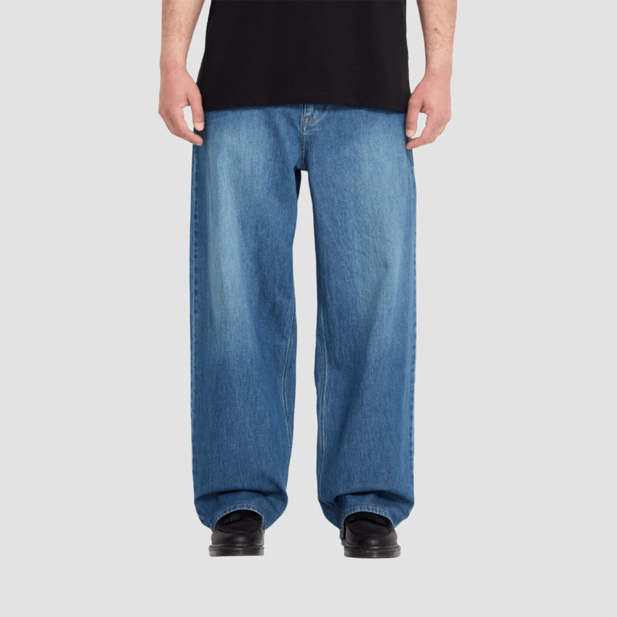 Volcom Chillow Super Loose Fit Jeans Park Blue